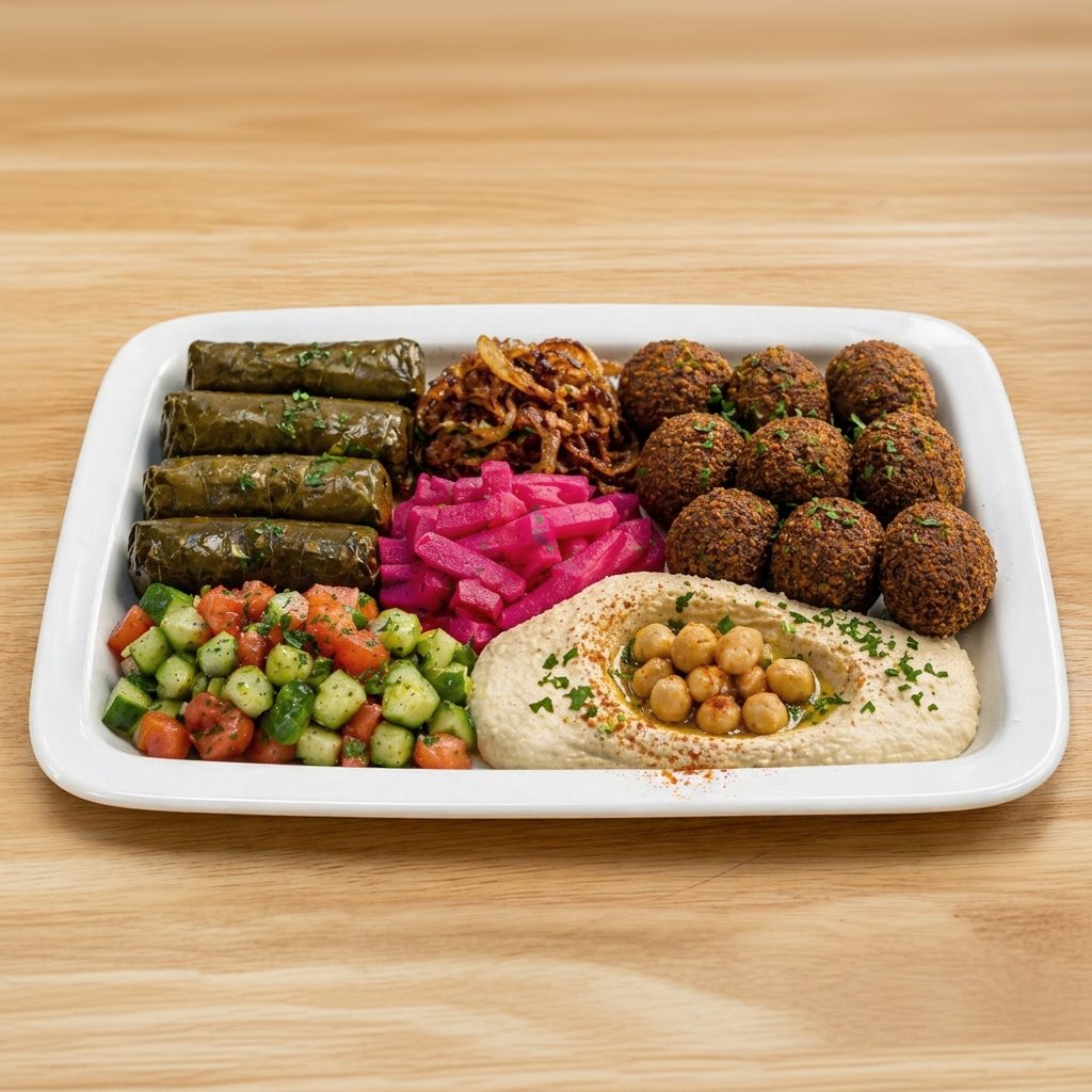 Vegetarian Family Platter.