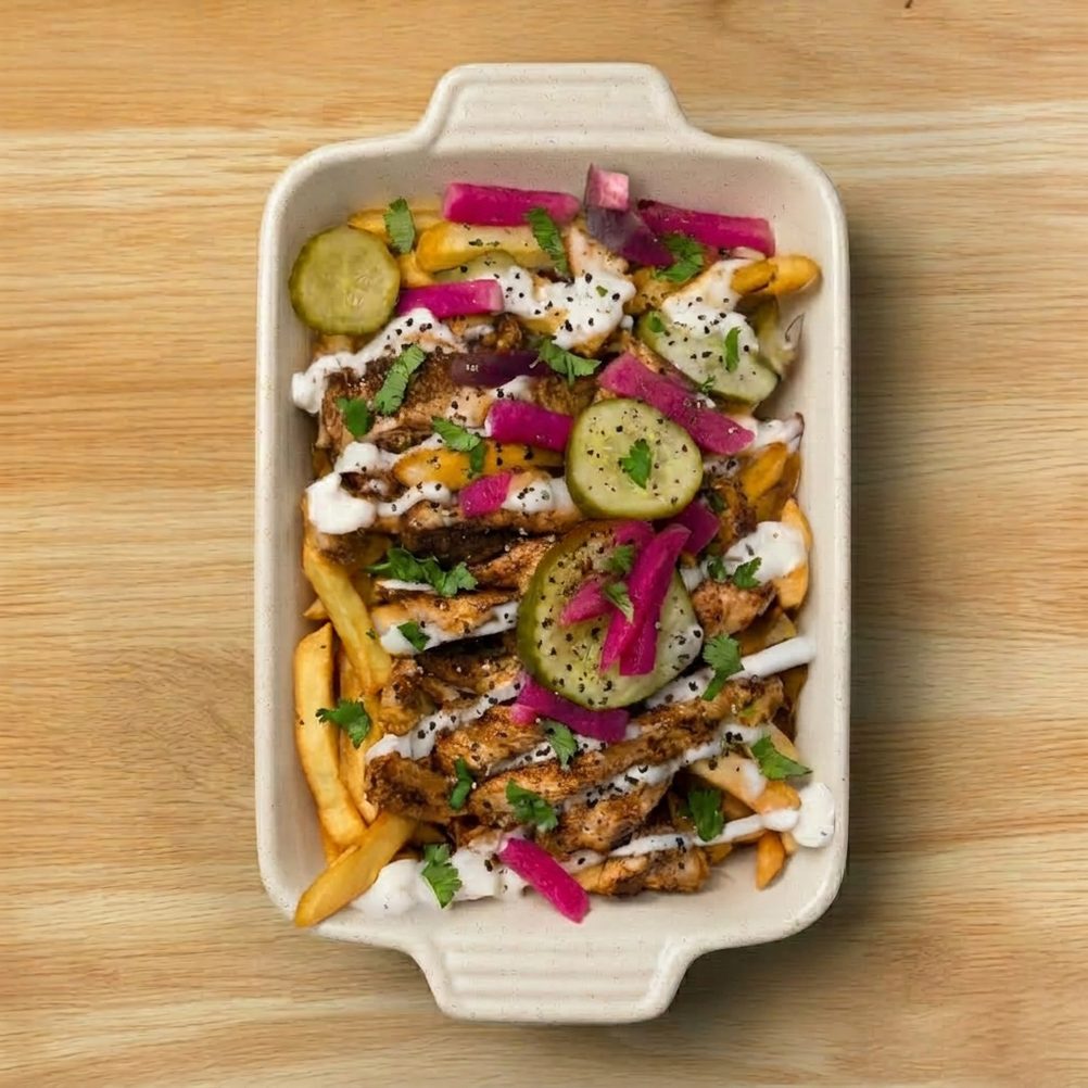 Chicken Shawarma Fries.