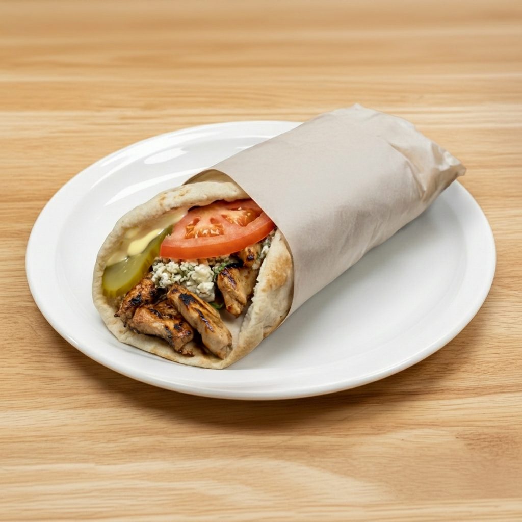 Shish Kabob Wrap.