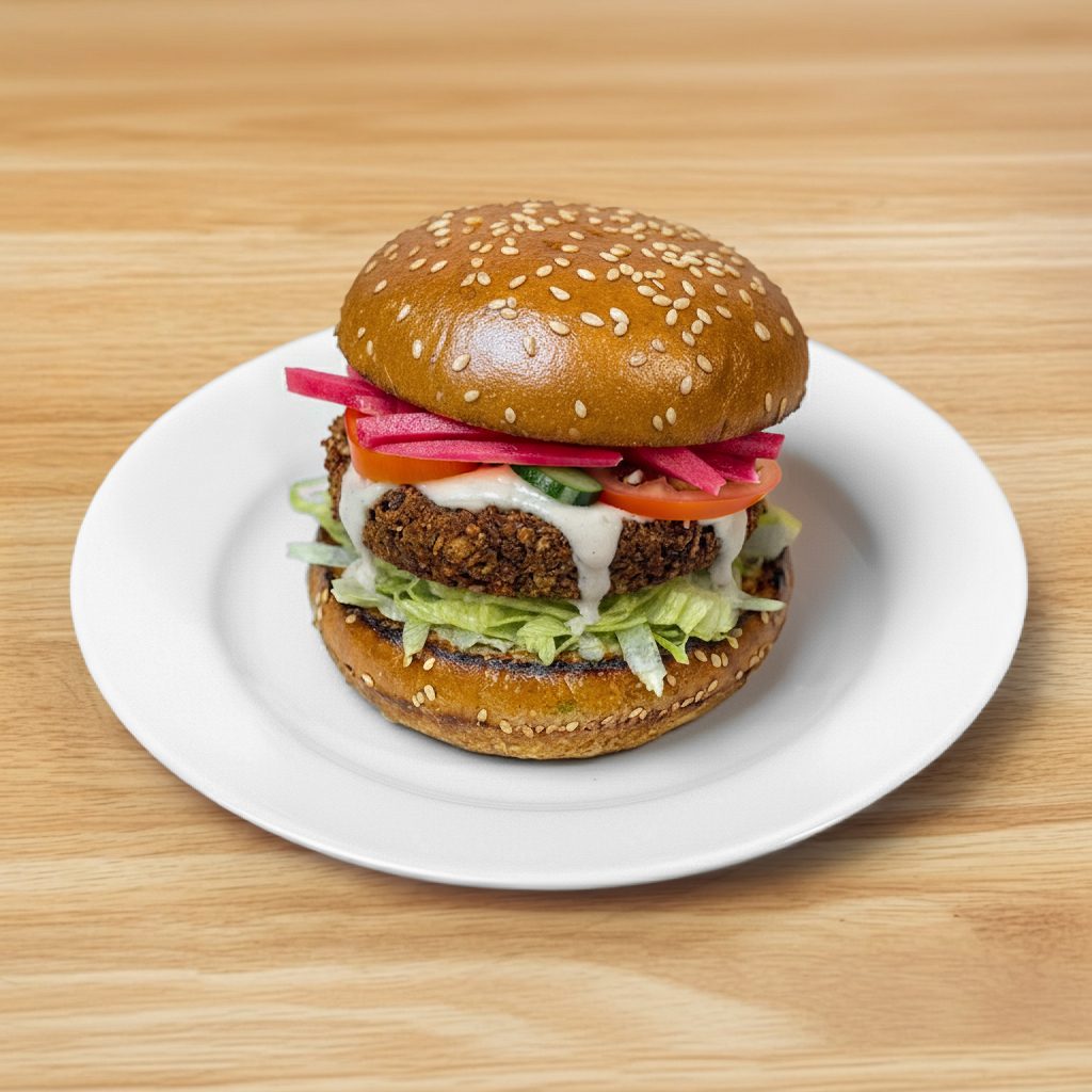 Falafel Burger.