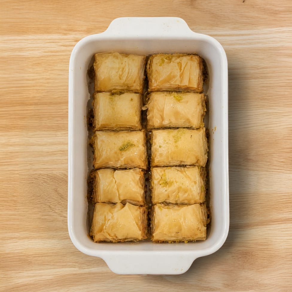 1/4 Tray Baklava Tray.