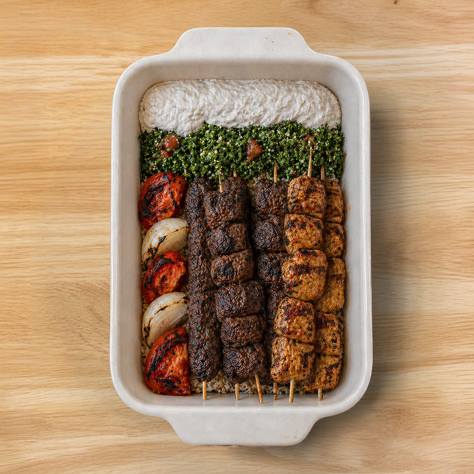 Mixed Grill Family Platter.