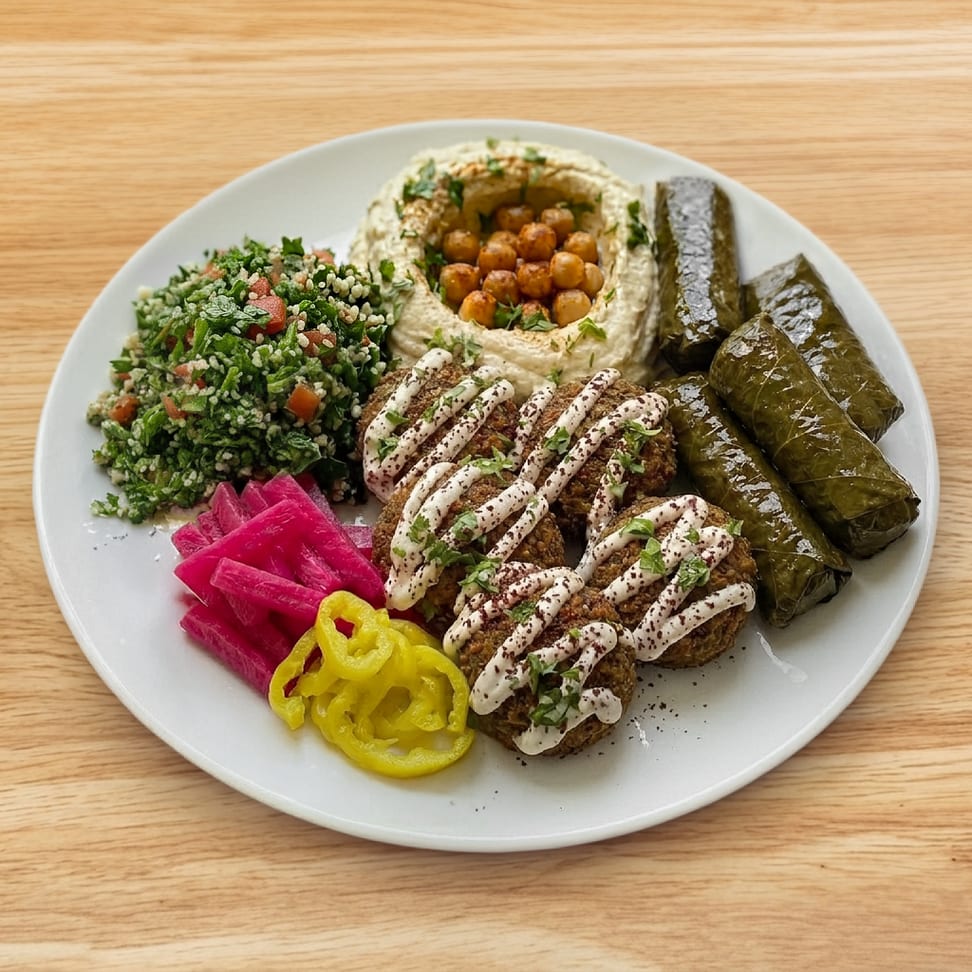 Vegetarian Platter.