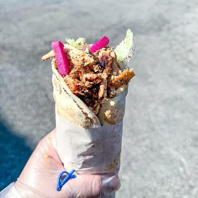 Delicious Chicken Shawarma Awaits